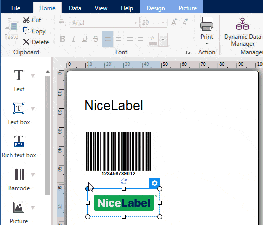 nicelabel designer gif